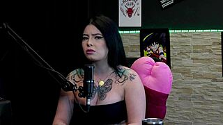 kalyca loves skin fetish blowjobs with 24cm cock bisexual threesomes