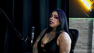 marcely mello swing cast compilations with tifany rocha sheer red outfits