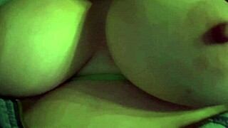 italian artemisia love teases big tits in slow motion