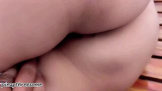 real curvy wife cheats with boyfriend for first time anal creampie gaping