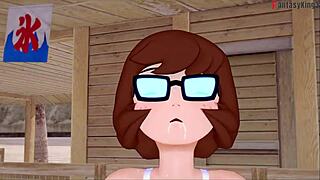 Velma's Beach Blowjob Ignites Deep Passionate Fantasy