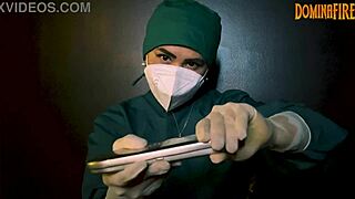 hey check this steamy latex gloves fetish play up close