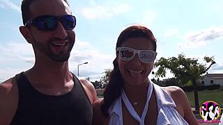 Two sexy sluts beg for your hardest pounding now!