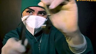 hey check this steamy latex gloves fetish play up close