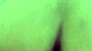 Wife's cheating assumption sparks husband's explosive tit cum