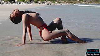 Gloria Sol Stunning Ukrainian Brunette Beach Beauty