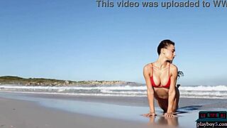 Gloria Sol Stunning Ukrainian Brunette Beach Beauty