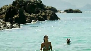 wow regina blandon flashes perky mexican tits in steamy bikini tease