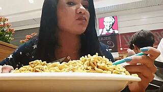 hooked up with app boy at mall but fucked hard anal in car