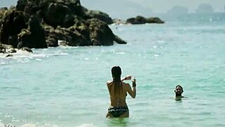 wow regina blandon flashes perky mexican tits in steamy bikini tease