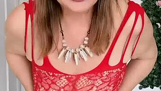 Queen Mariaold Busty Granny Dazzles Hairy Pussy Closeup Lingerie