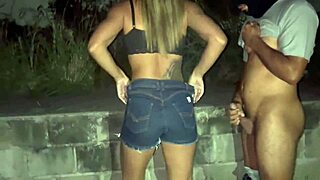 damn, my wife is giving it to a stranger right in the street live!