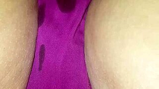 spread those wet lips wide after steamy massage tease