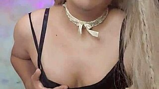 Yearning for Latex Trans Babe's Seductive Touch