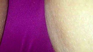 spread those wet lips wide after steamy massage tease