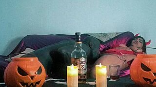 halloween leak: minha esposa's natural buceta filled raw no condom 😈🍑💦