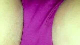 spread those wet lips wide after steamy massage tease