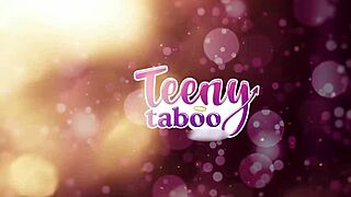 Boss barebacks babysitter allie addison doggystyle creampie petite pussy load