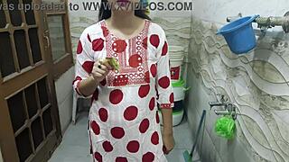 Naughty milf flirts deepthroats huge cock explosive cumshot