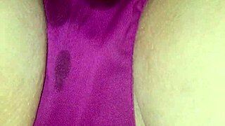 spread those wet lips wide after steamy massage tease