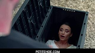 petitehoe's tight ass gets pounded by massive throbbing cock