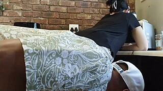 POV Doggystyle Thrusts into Dripping Wet Pussy Closeup