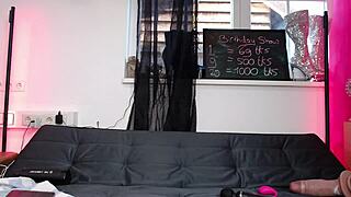 Siswet19 Teases Tight Ass with Dildos