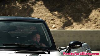 who wants to drill this babe's trimmed pussy deep?