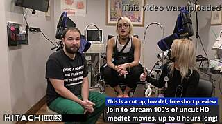 What if Doctor Tampa forces Channy's mandatory Hitachi orgasm backstage?