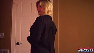 Trick-or-treater Faith rides cock hard, milks and swallows every drop! 💦🍆