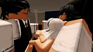 Office Taboo Fuck with Girlfriend's Friend Ends in Pussy Cum at Work