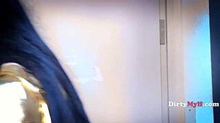 Big tits milf August Skye spoons huge black cock