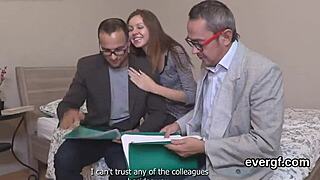 Heartbroken Watching My Ex-Girlfriend Ride Buddy's Cock For Desperate Cash