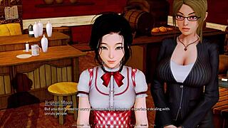 harem hotel erotic game heats up intensely