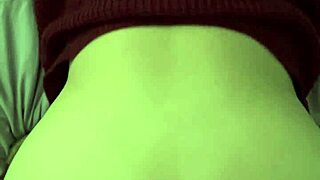 WOW MY BIG ASS GOT HIM ROCK HARD FUCKING DOGGY CUM COVERAGE!