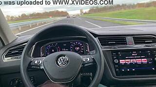 i gave him that risky car blowjob n he fucked me so hard