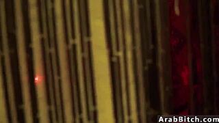 Tight arab teen endures hardcore blowjob intensity