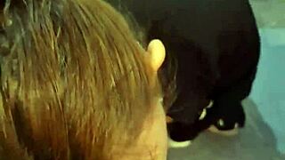 skinny tanned neighbor couple fucks more in bathroom