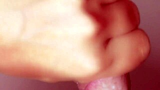 uncensored cutie gulps hot cum after close-up japanese blowjob!