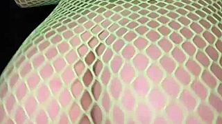 nadia diamo twerks hot ass fishnet slow motion