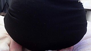 Curvy bbw milf dominates with rough joi footfetish backstage