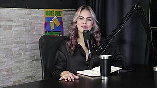 hey vicky why weren't you getting fucked in those menages you started so hot in sheer red