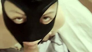 Juicy deepthroat slobber makes monster cock crazy