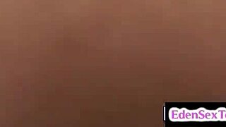 Blonde whore ditches condom for raw amateur fuck