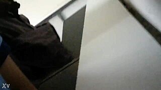 Hidden Spycam Catches Vietnamese Guy in Toilet Trailer