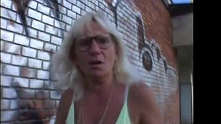 blonde granny begs for your deep hard fuck