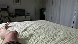 Yo, Ali Allure bends over big pussy for co-worker creampie in bed?