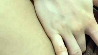 Curvy homemade solo girl pleasures herself to orgasm