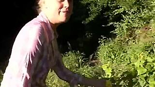 My Heart Races Watching This Sexy Blonde Teen Finger Her Dripping Pussy Outdoors!