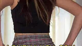 Can you handle my erotic Latina striptease ripping clothes off?